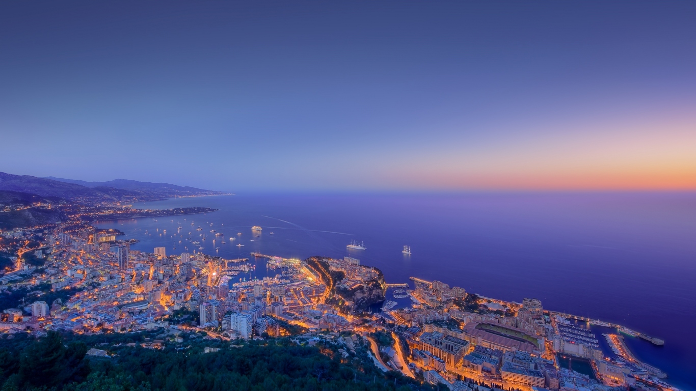 Формула 1 ночной Монако