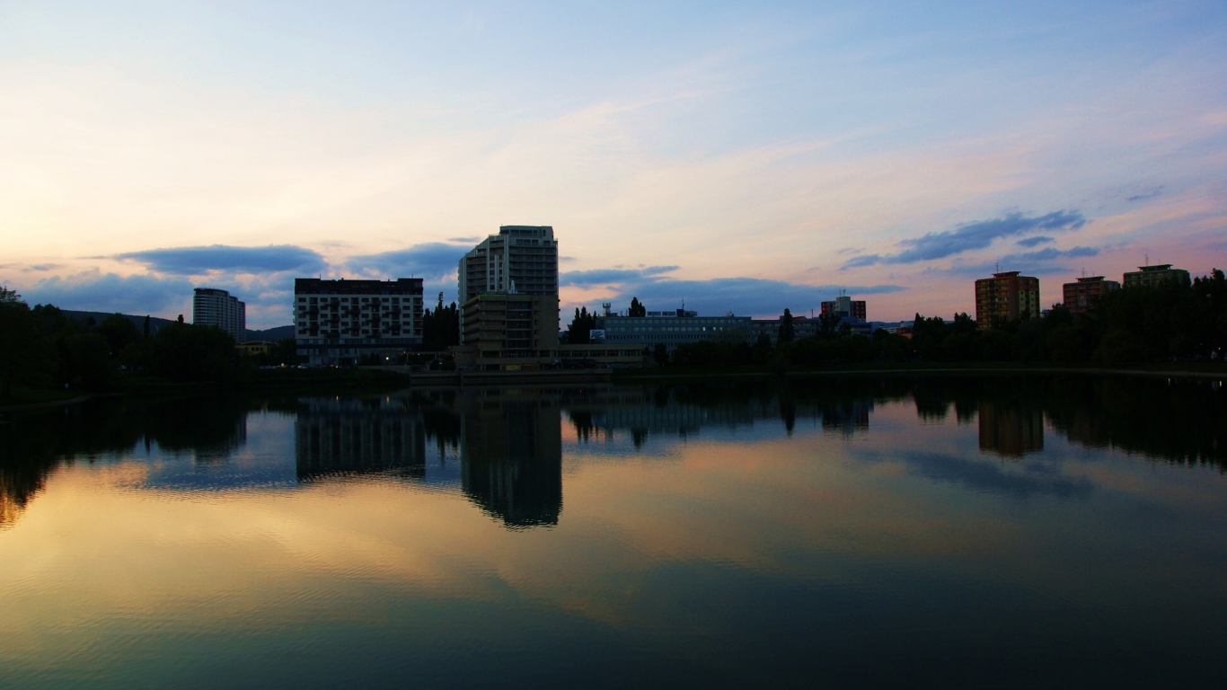 озеро в Братиславе