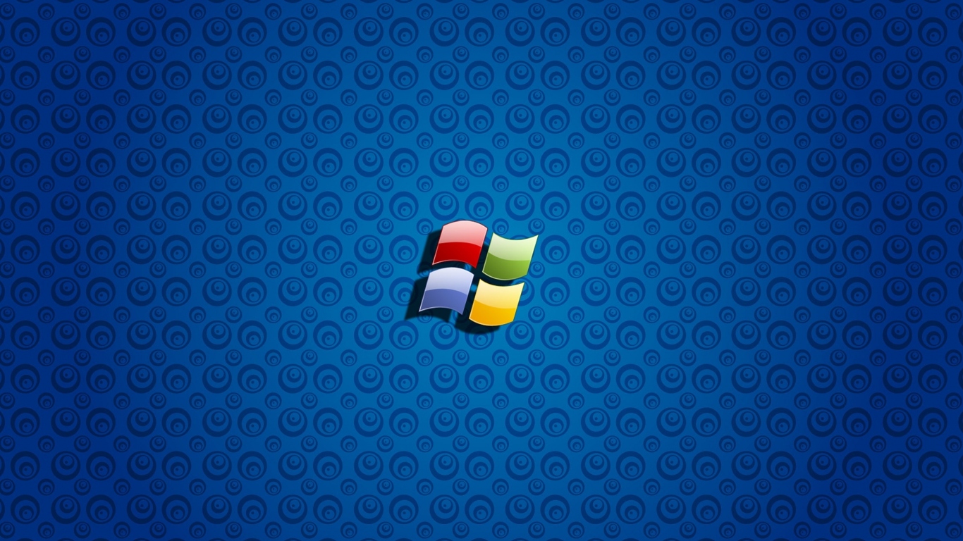 Windows 8 синие обои