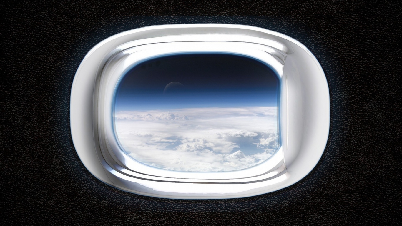 Небо из иллюминатора