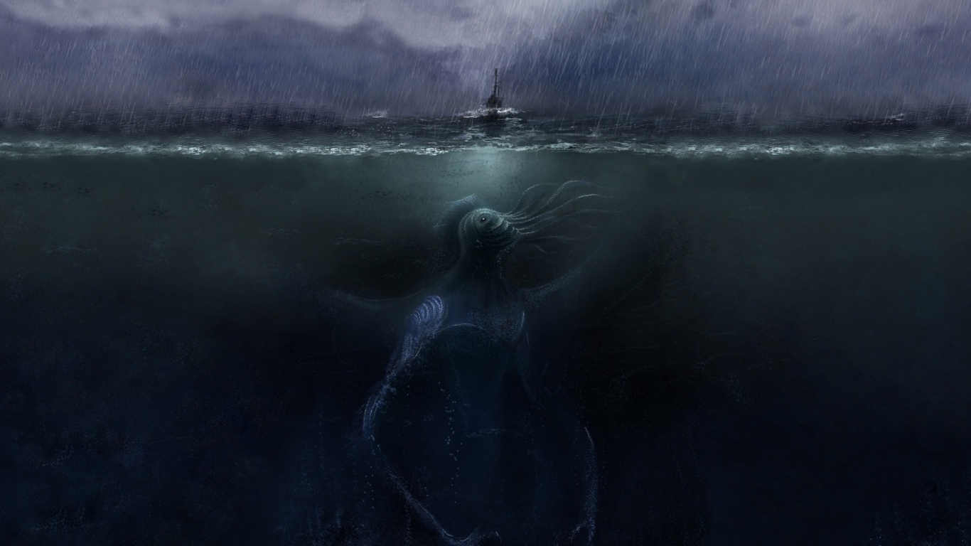 Морское чудовище Ктулху