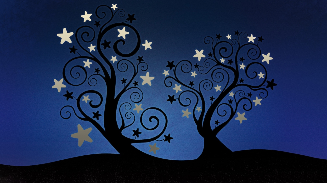 Звезды на деревьях