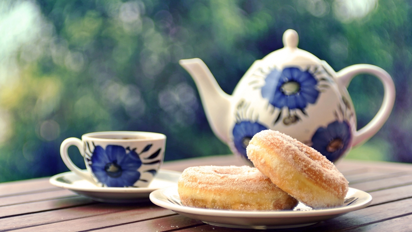 Пончики к чаю