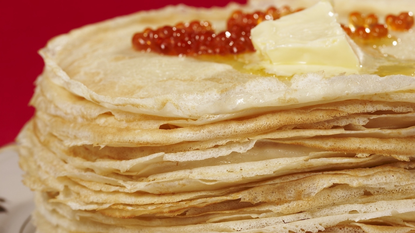 Блинчики с икрой