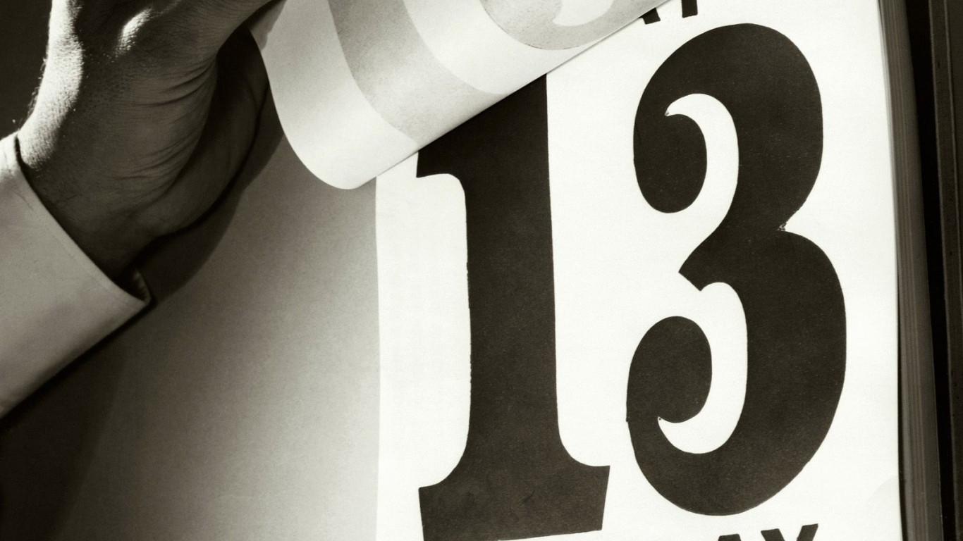 Пятница 13 календарь