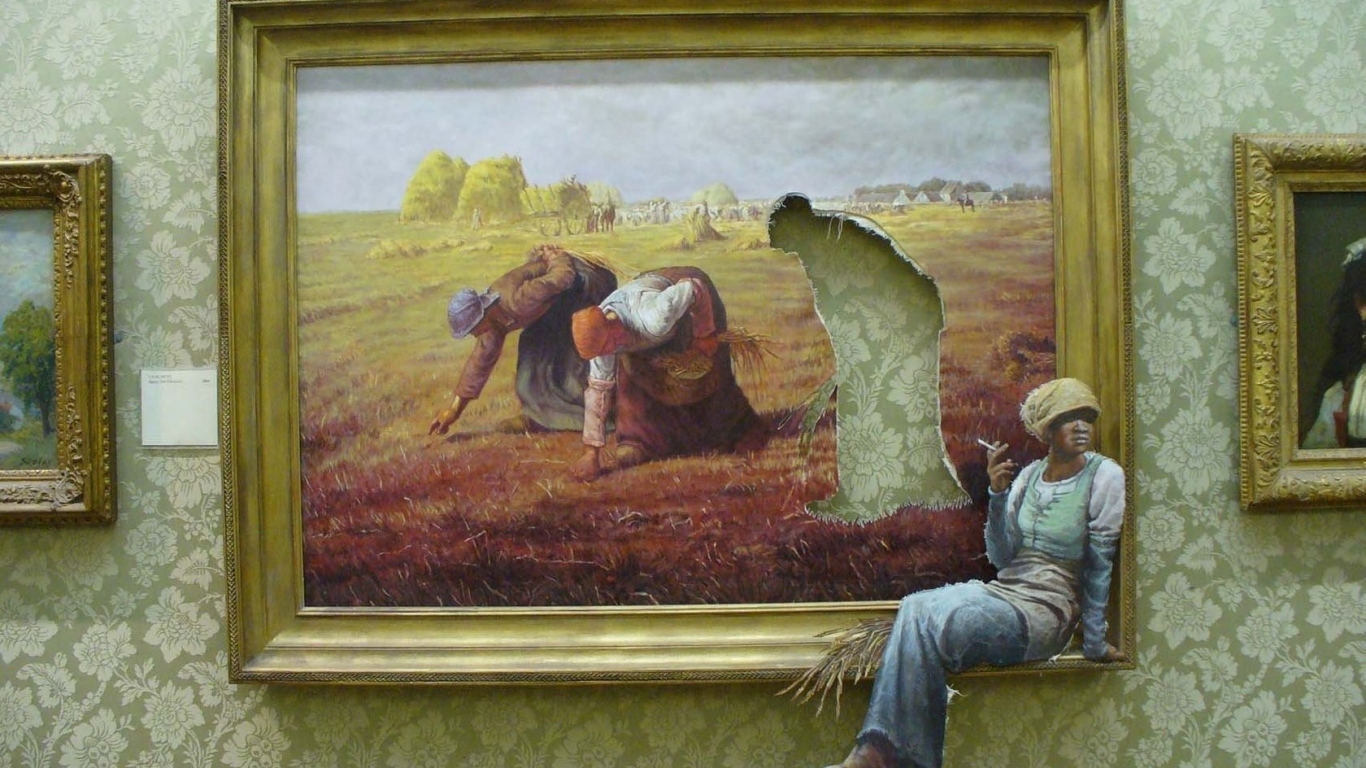 Вылезла покурить