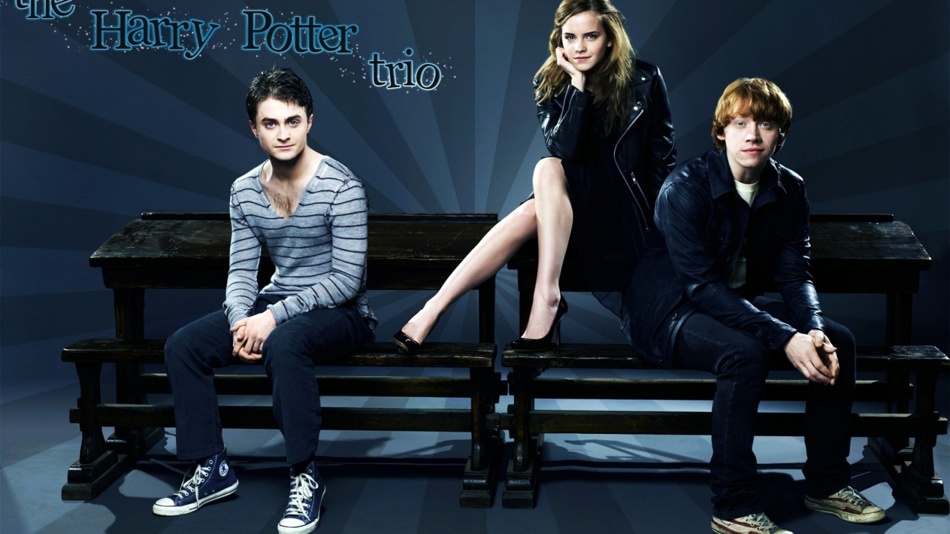 Гарри Поттер трио