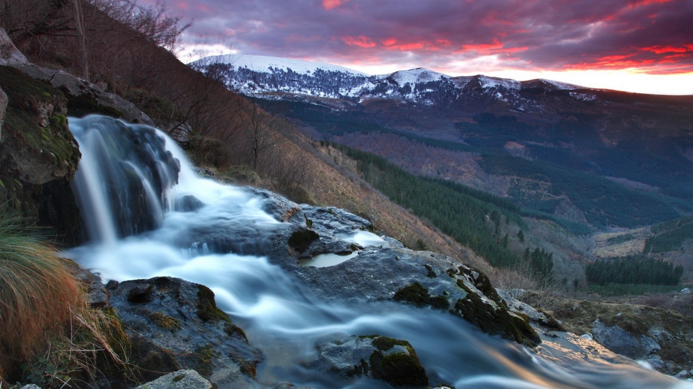 Горный склон