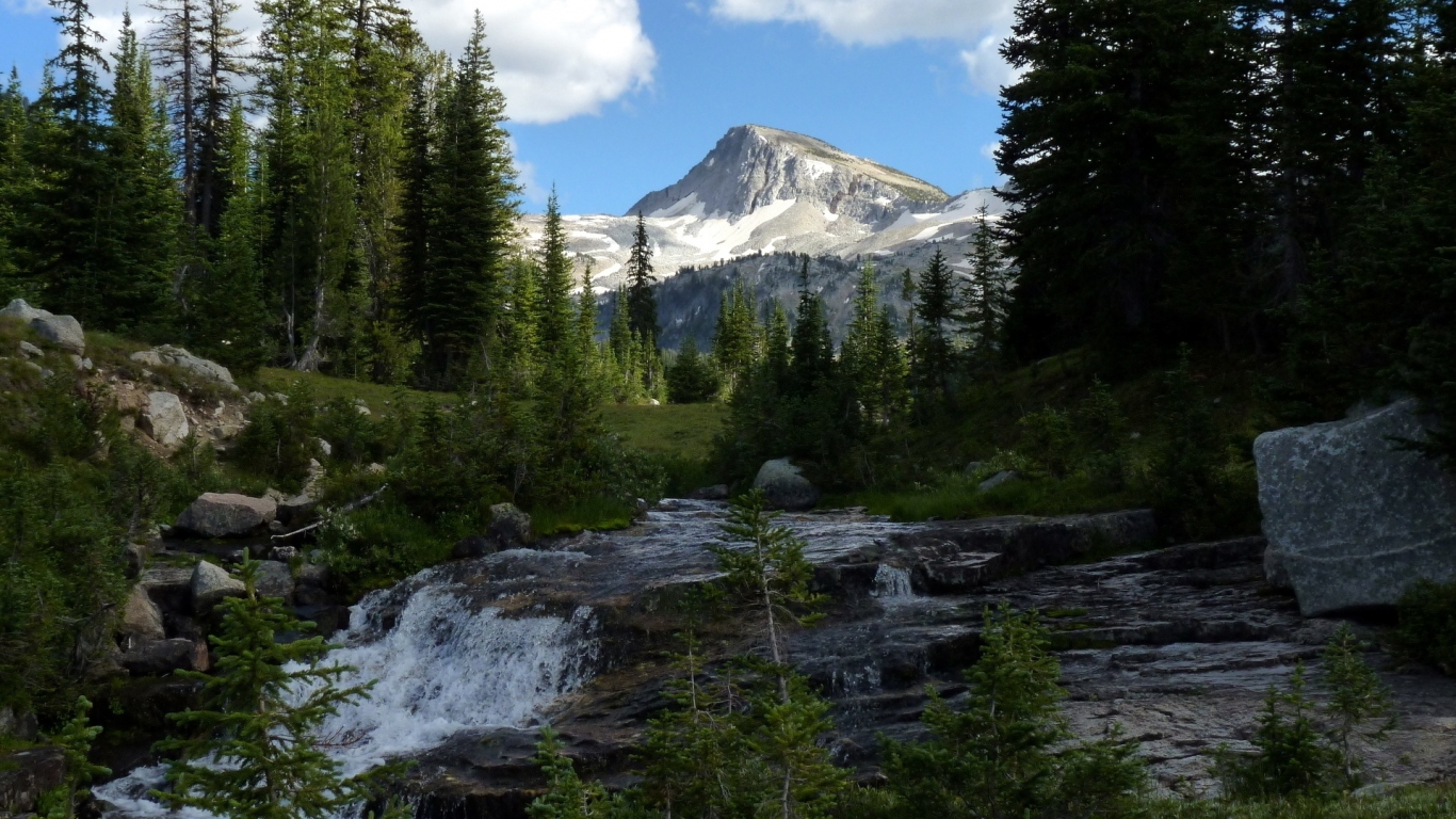 Горная река в штате Орегон