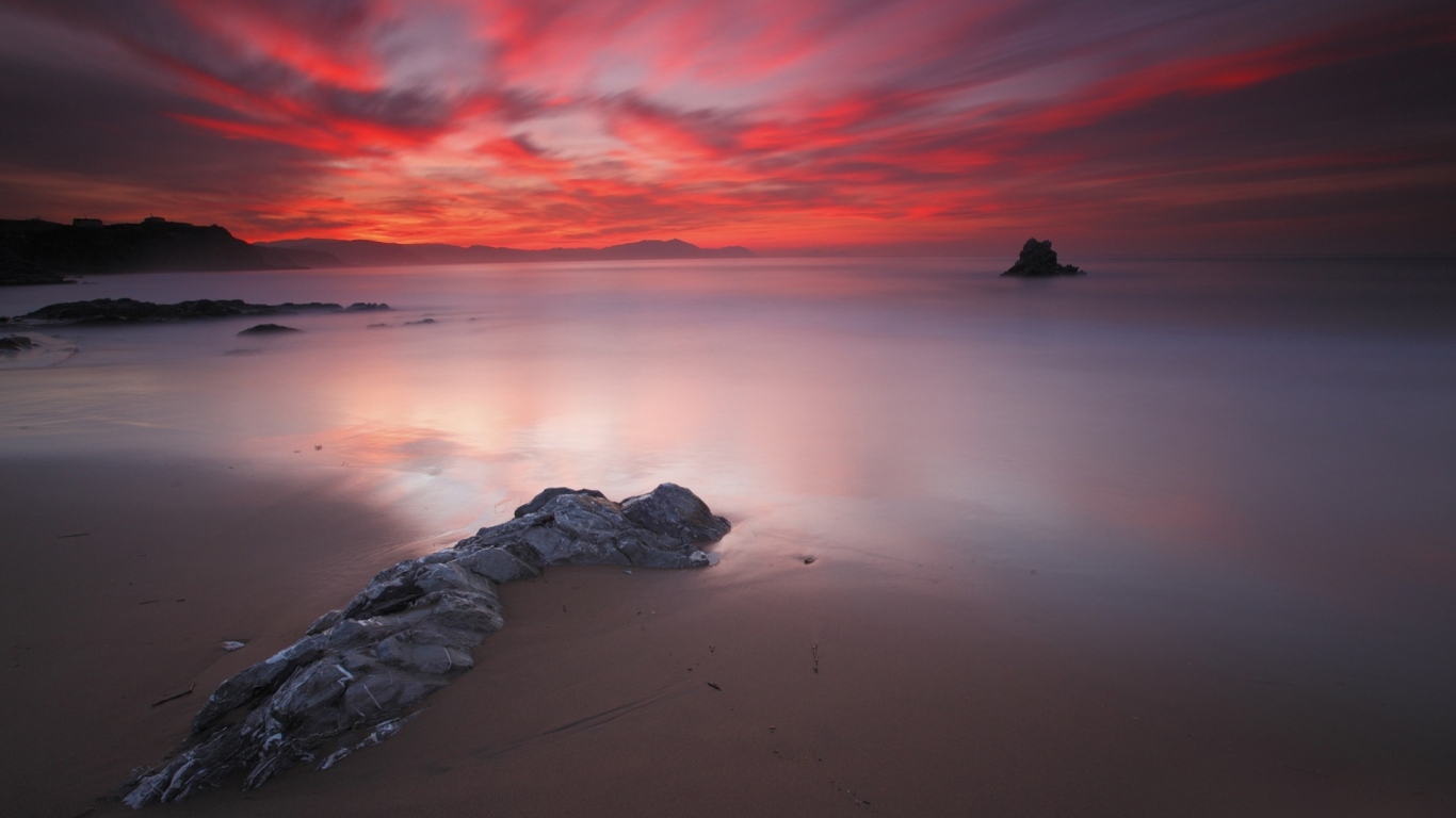 Красный закат