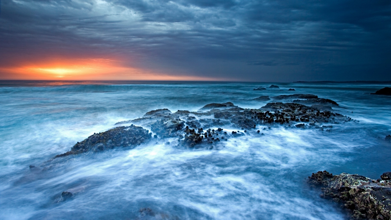 Морской закат