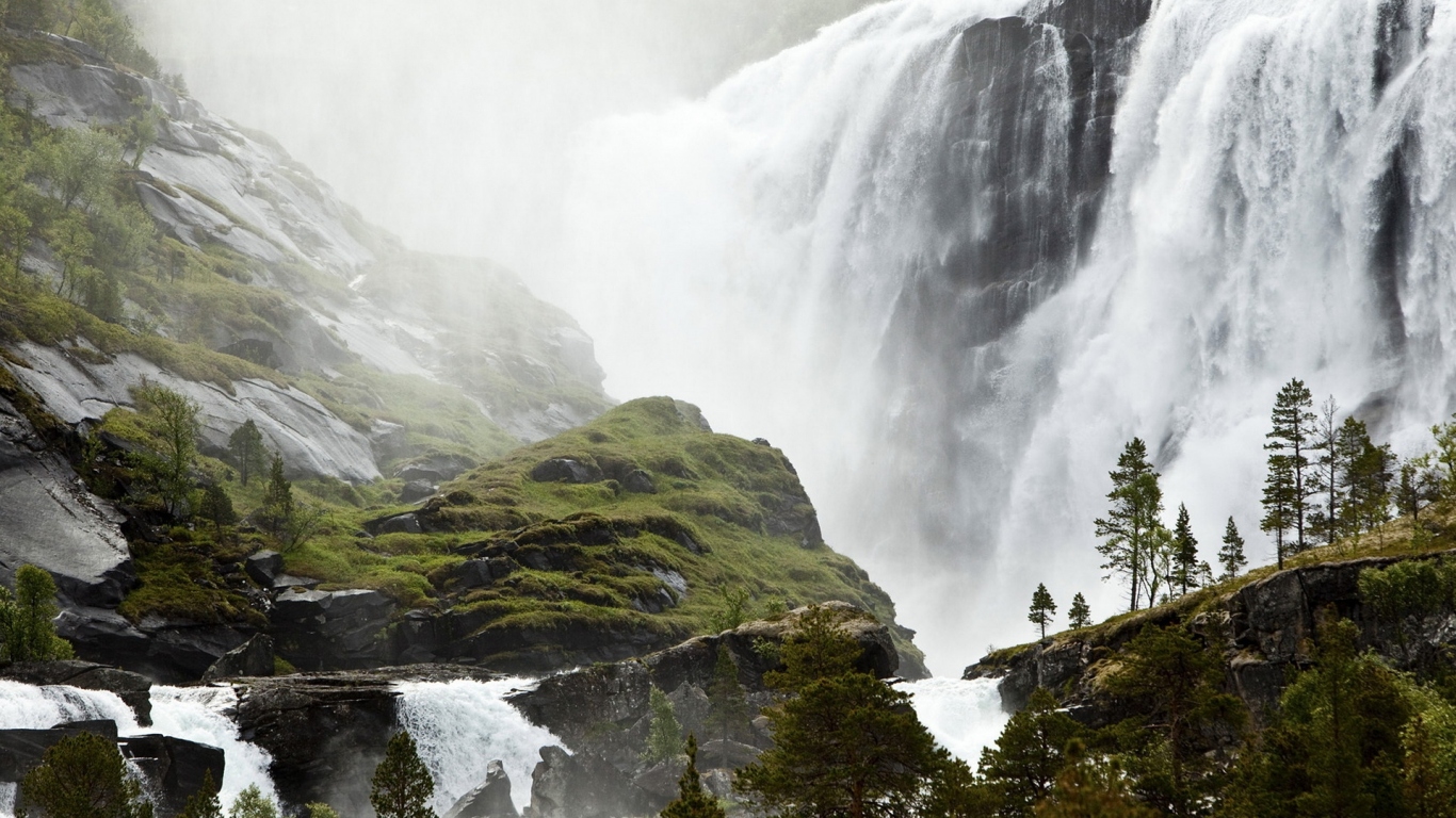 Большой водопад