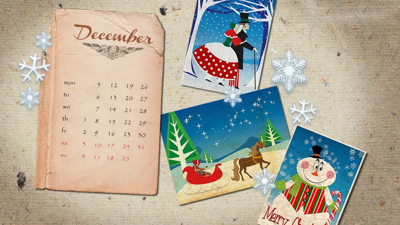 Новогодний календарь