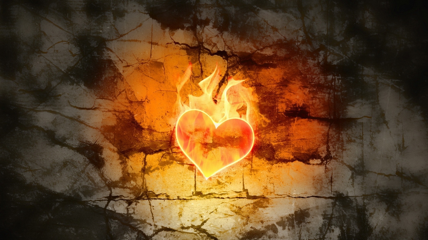 Горящее сердце