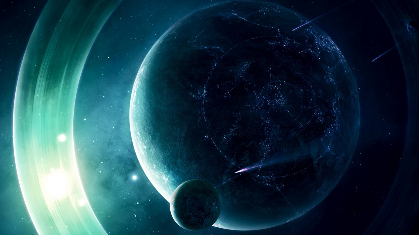 Планета с кольцами