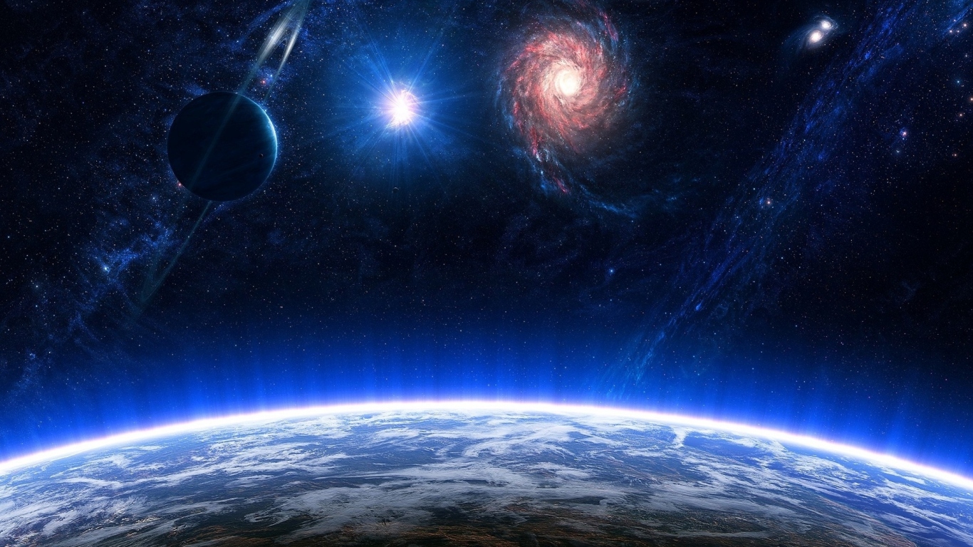 Космическое светило и планета