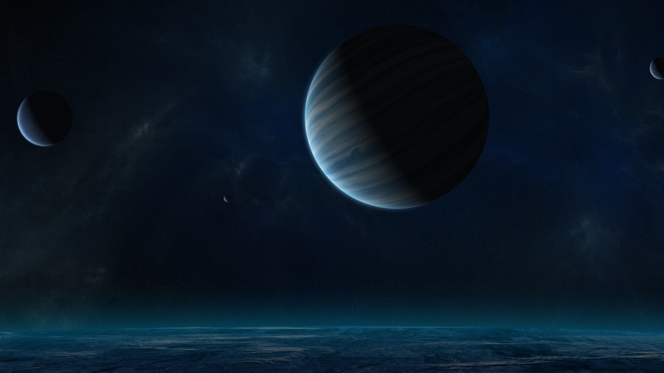 В окружении планет