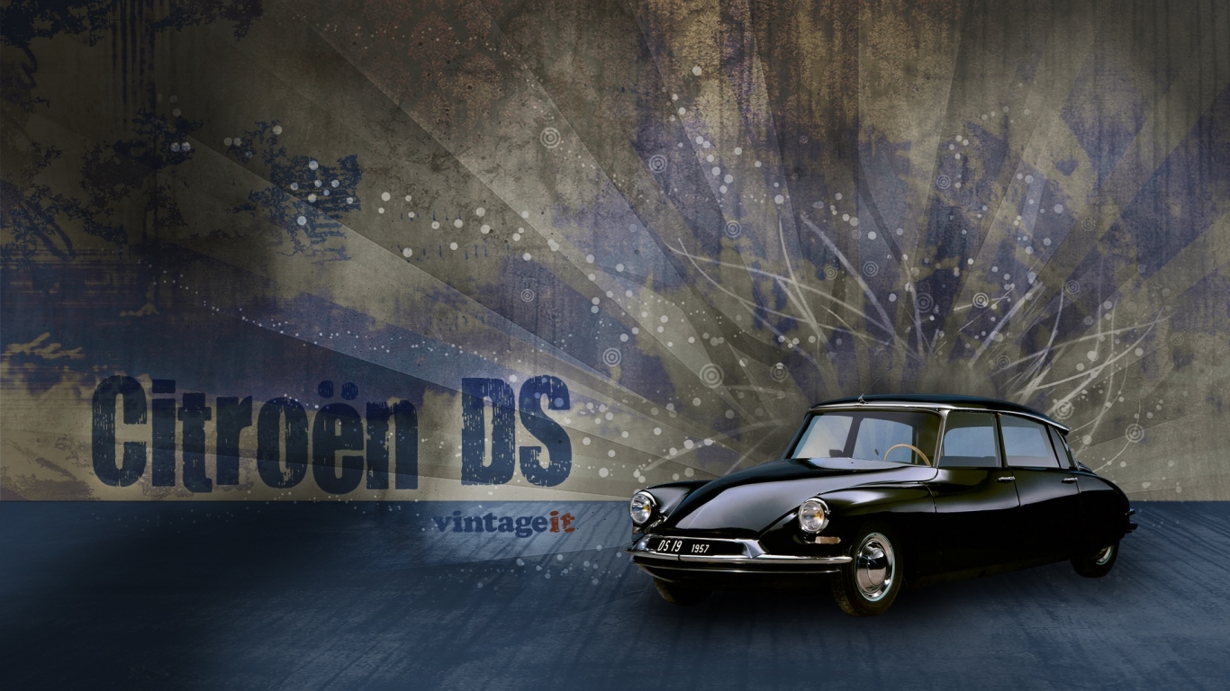Citroen DS Винтажные обои