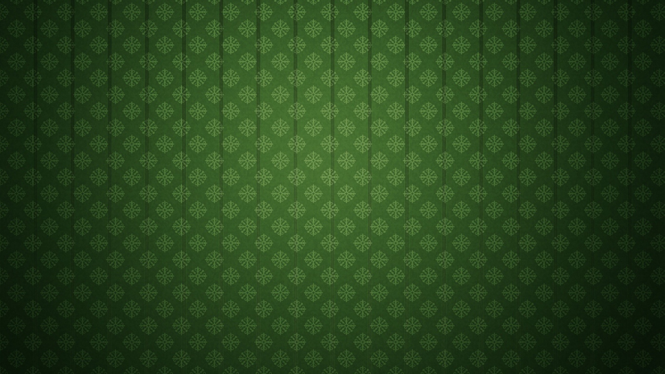 Зеленые снежинки