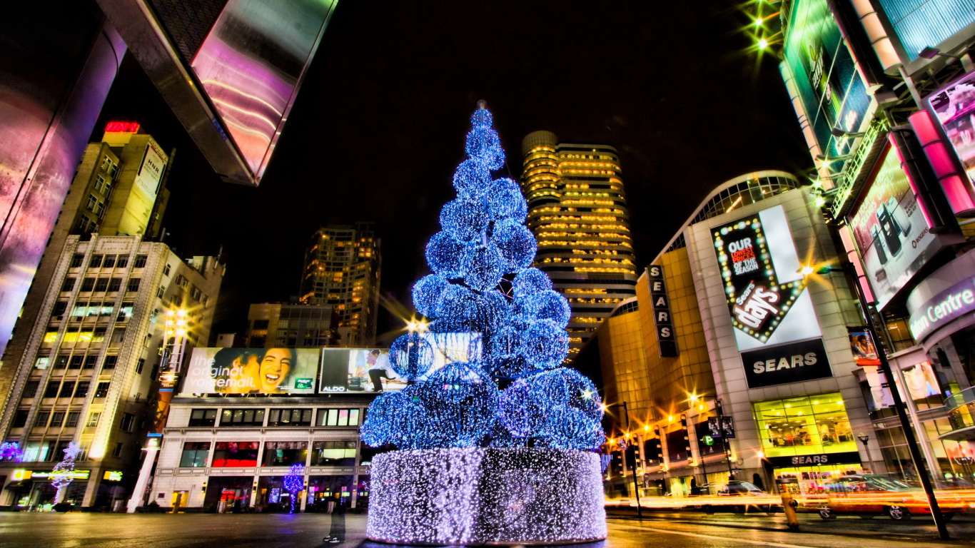 Городская елка на Рождество