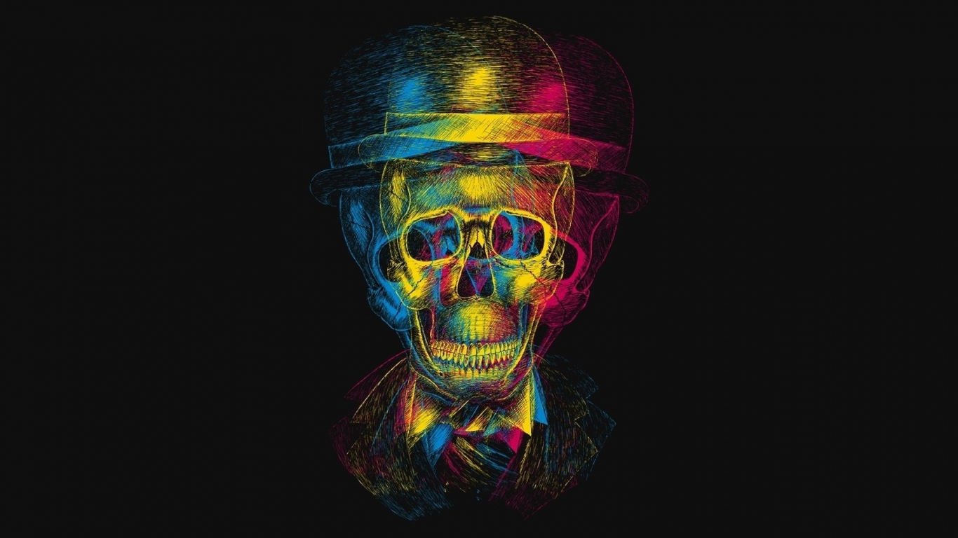 Череп в шляпе