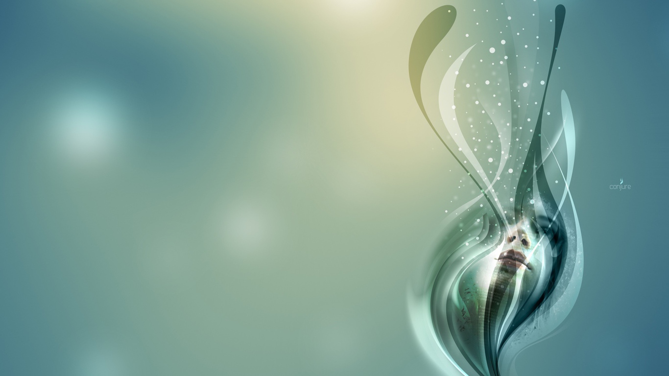 Отражение в капле воды