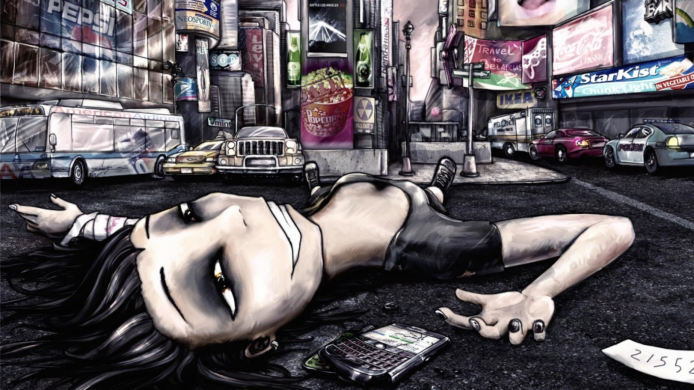 Готическая девушка