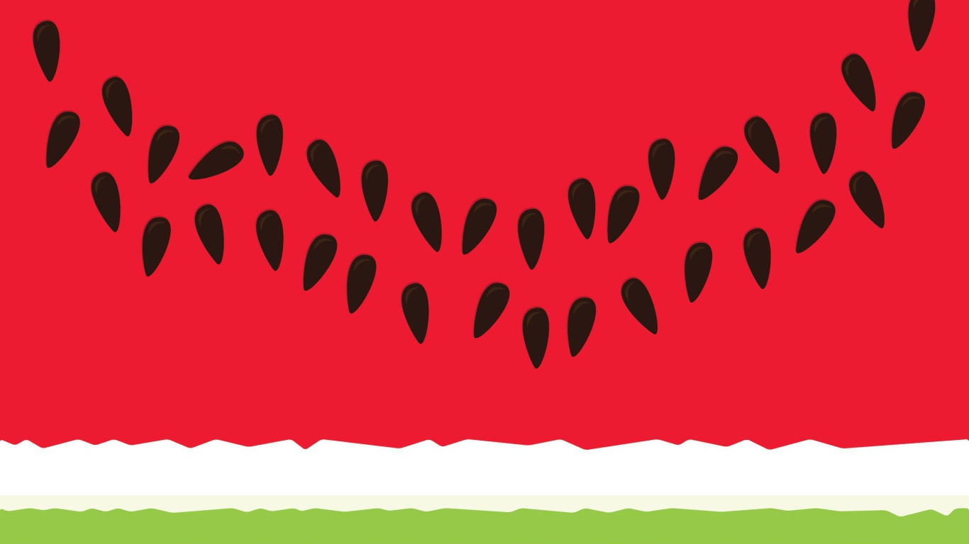 Арбуз в векторе