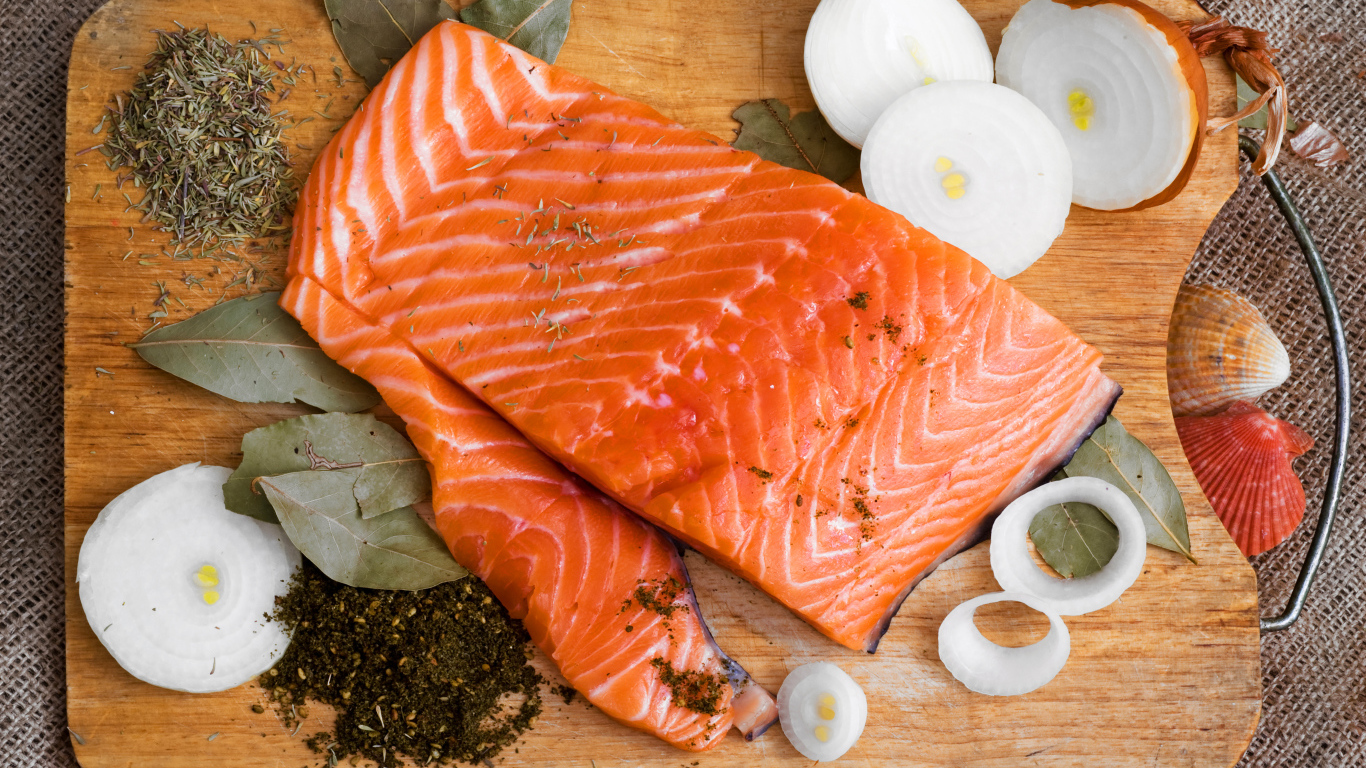 Красная рыба