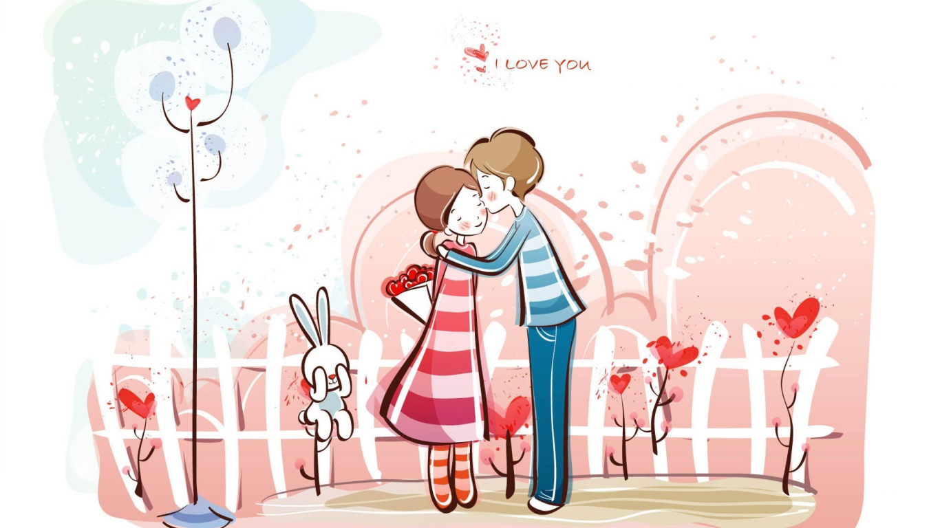 Целующаяся пара