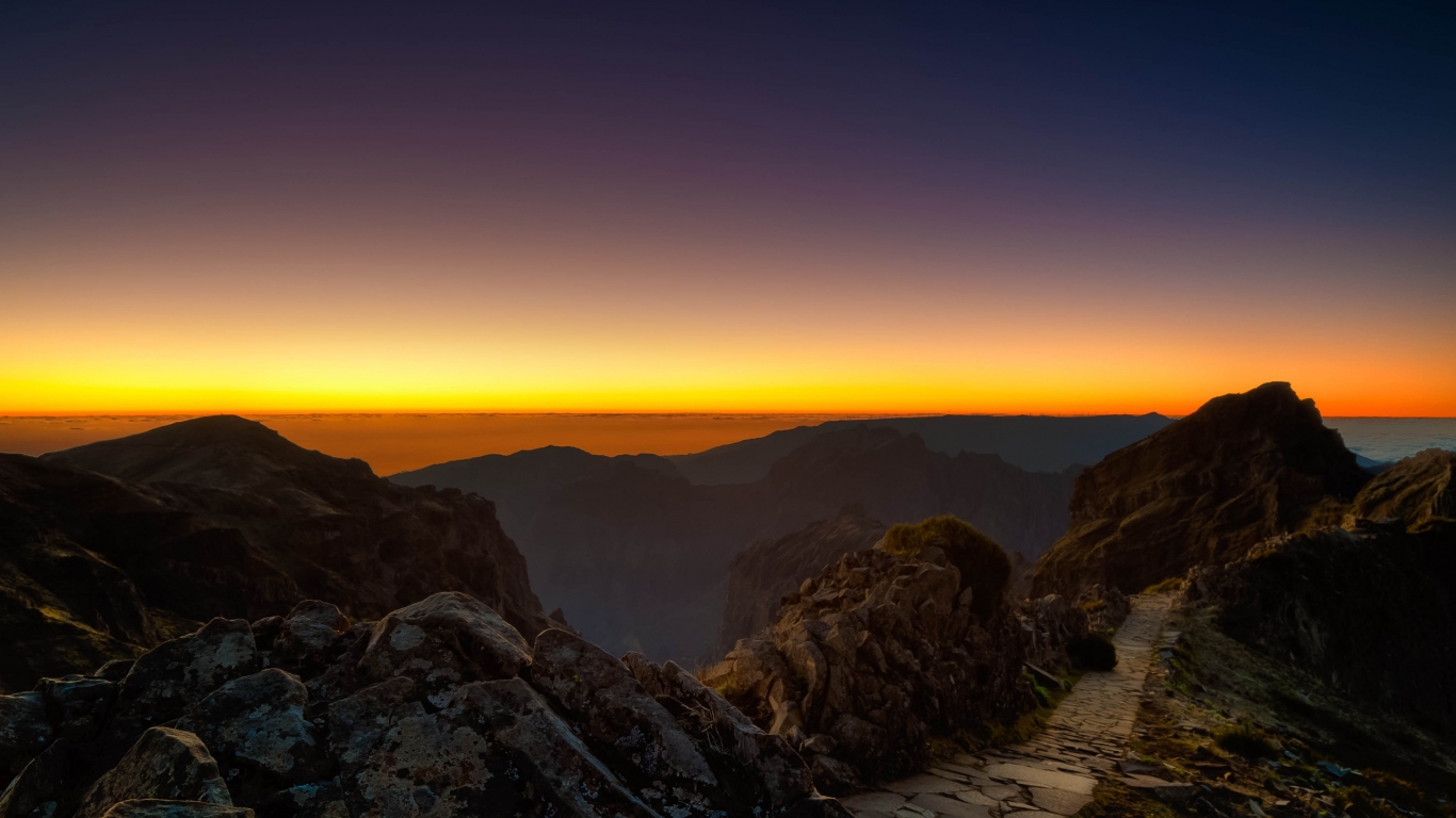 Тропа в горах