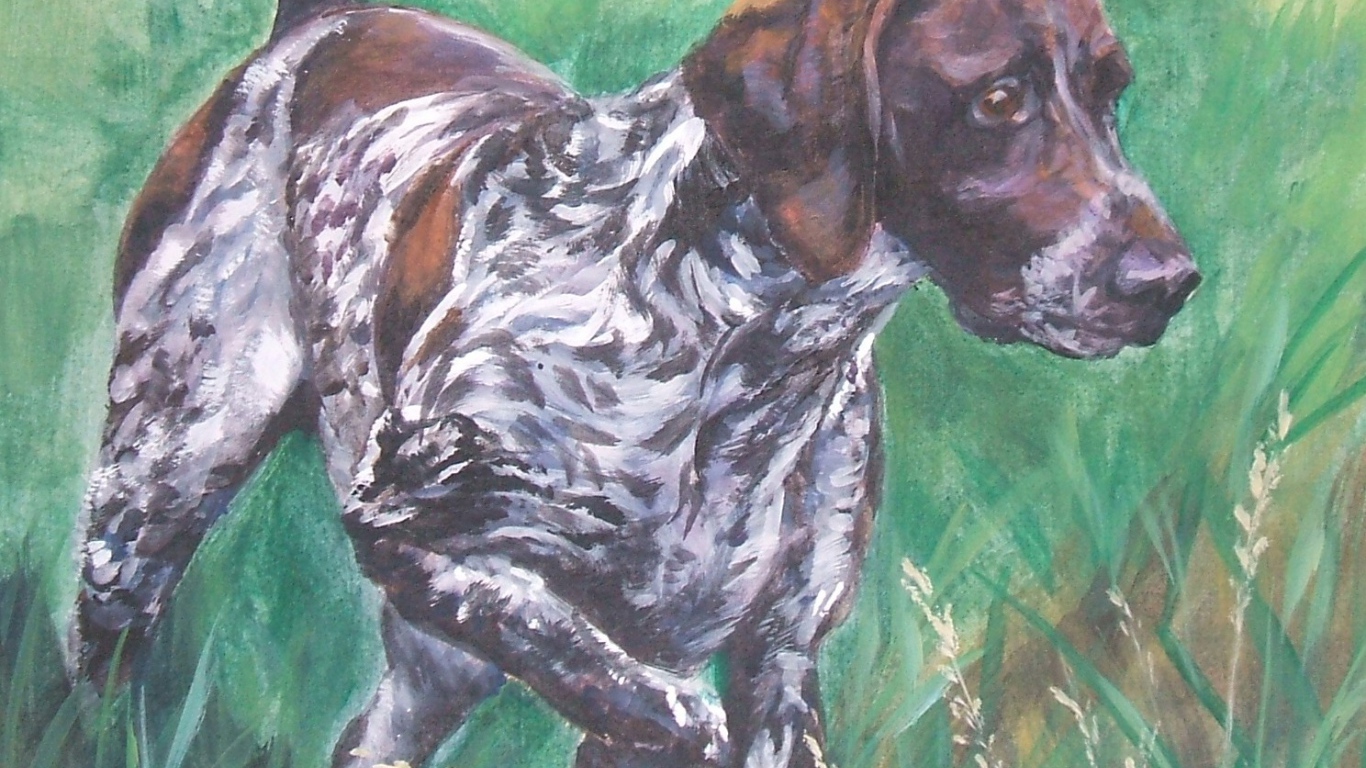 Красивая картина Пойнтера