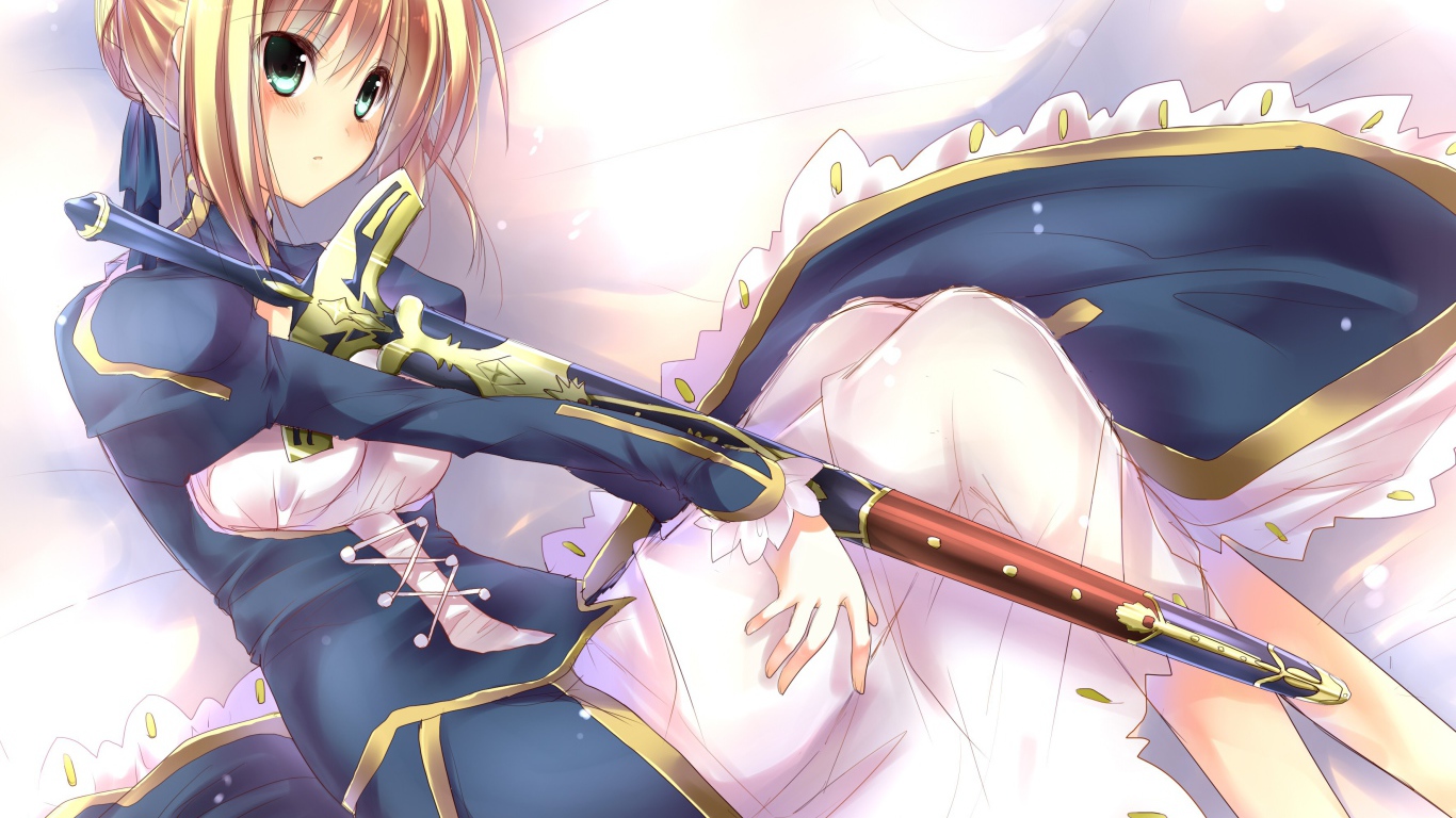 Судьба серии Сабля  девушка аниме