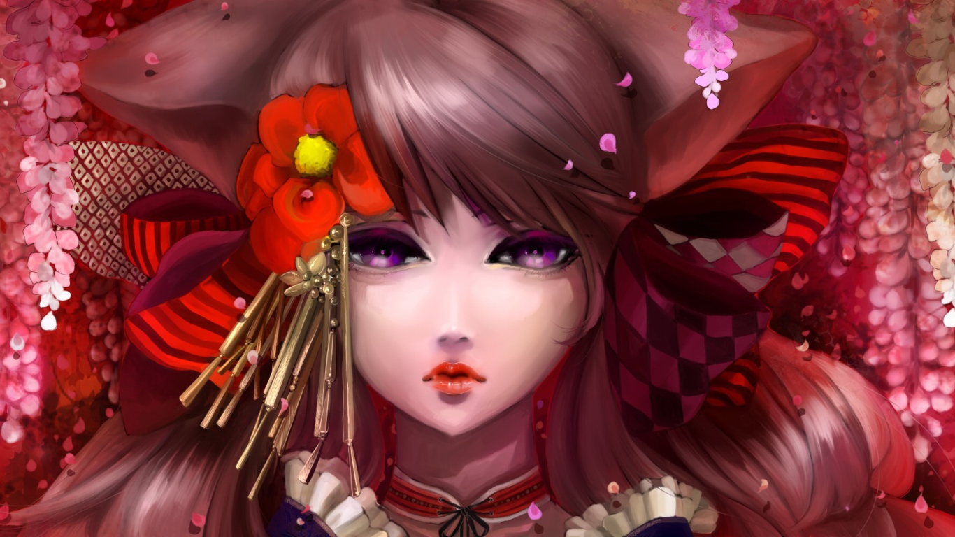 Девочка аниме Отоме