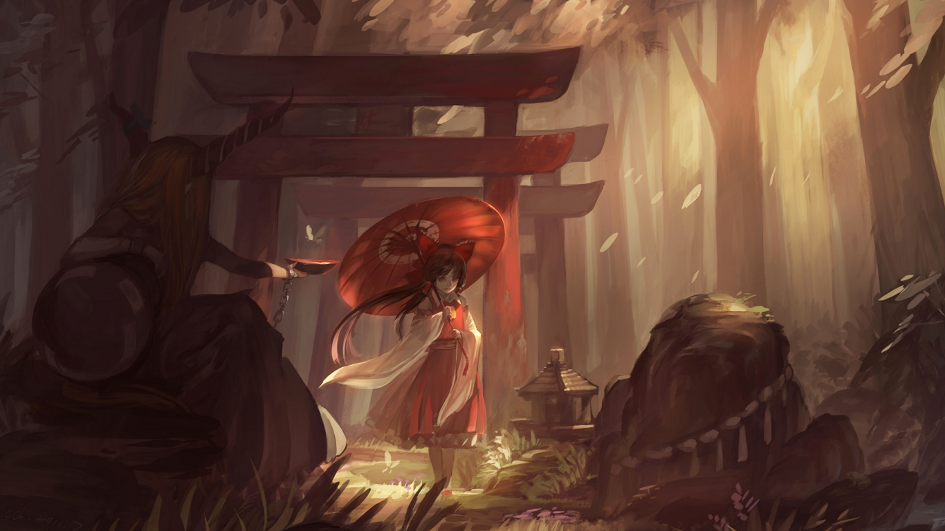 Колдунья с чашкой