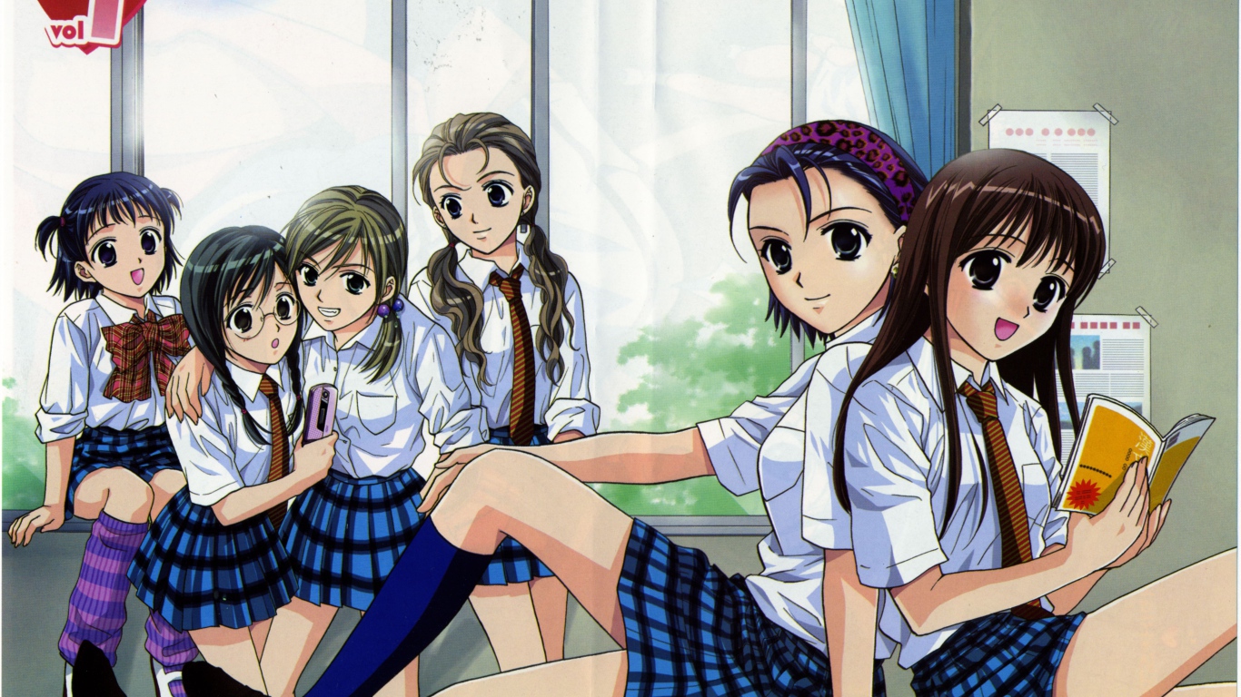 Старшеклассницы