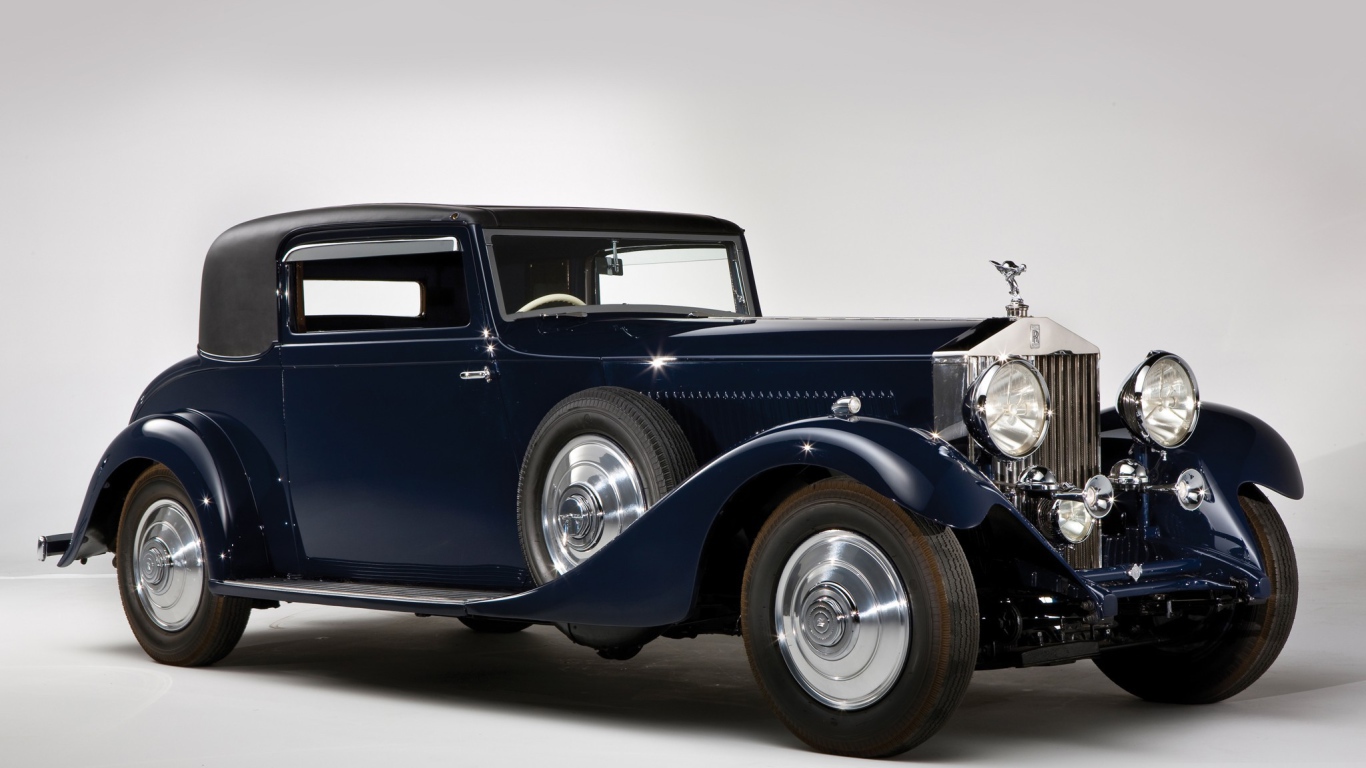 Роллс Ройс синий