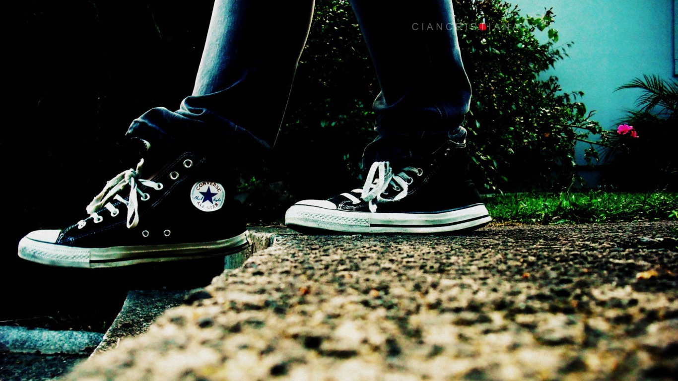 Converse джинсы и обувь