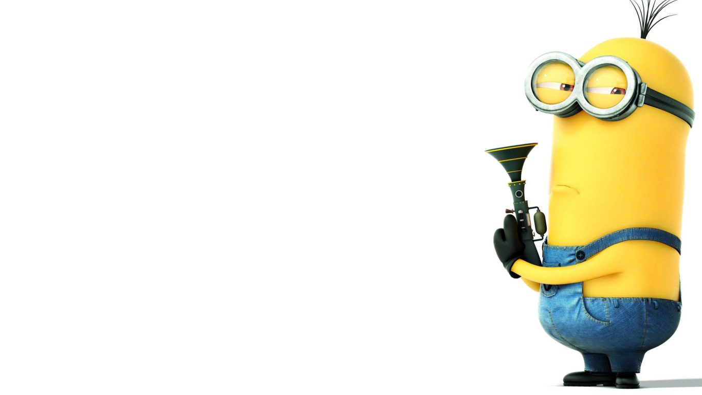 Миньоны агент с пистолетом