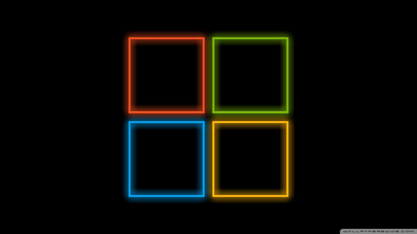 Windows 8 neon logo