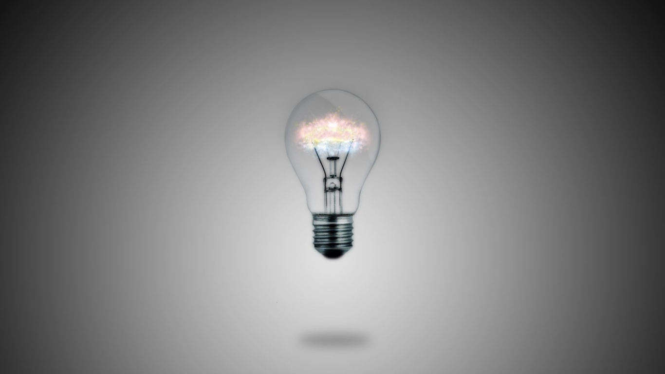 Светящеяся лампочка накаливания