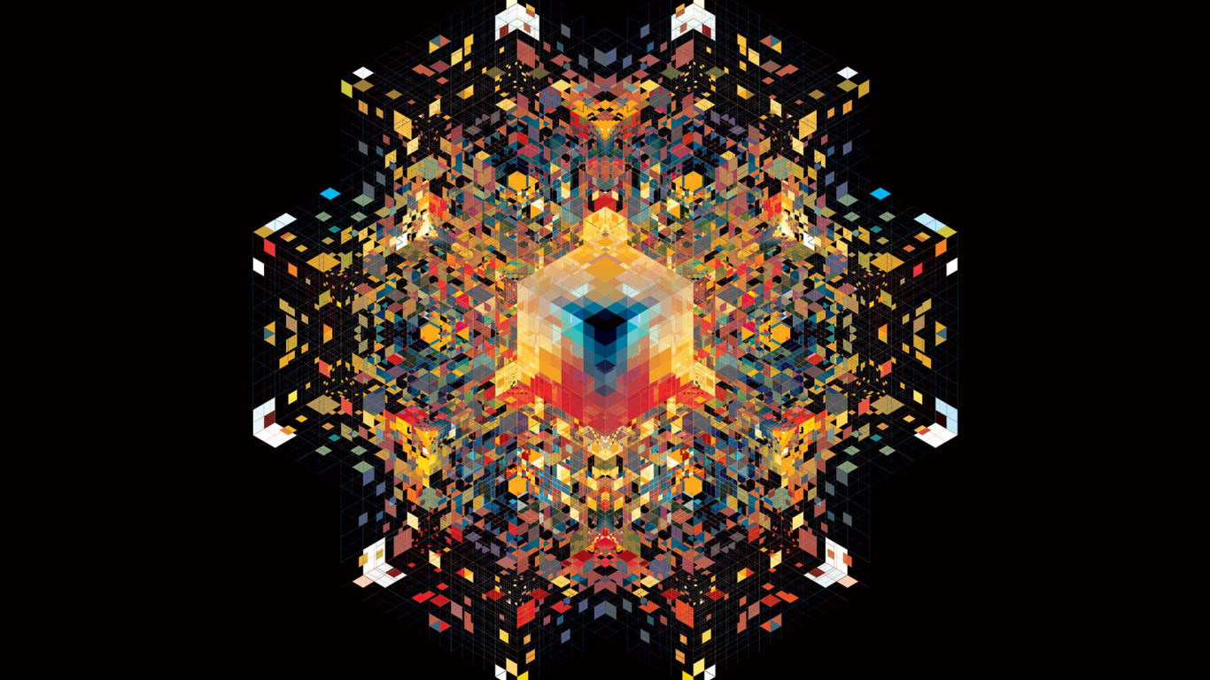 Калейдоскопный узор