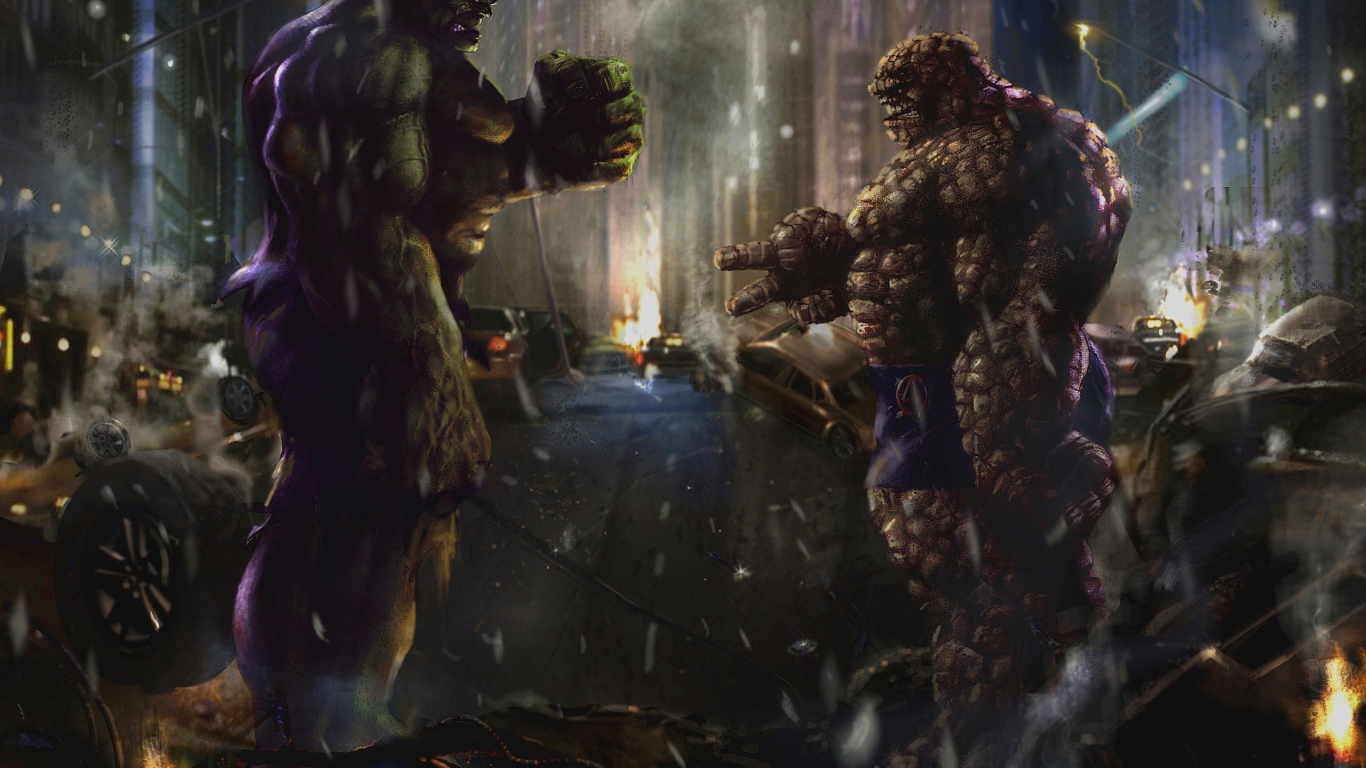 Борьба двух монстров