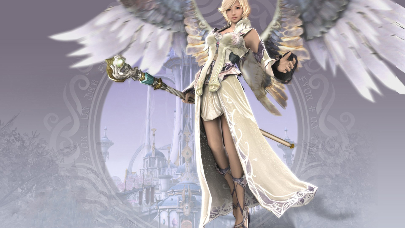 Ангел с жезлом