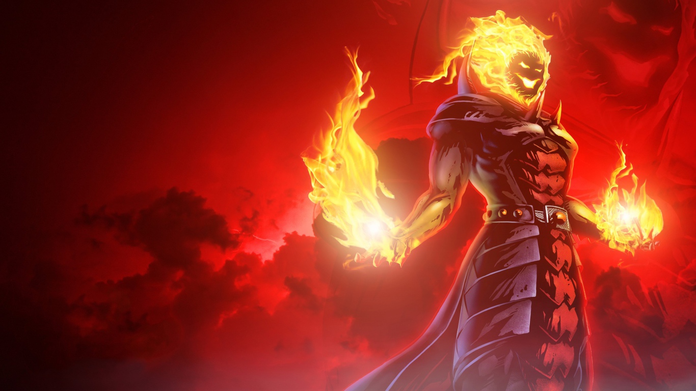 Огненный человек