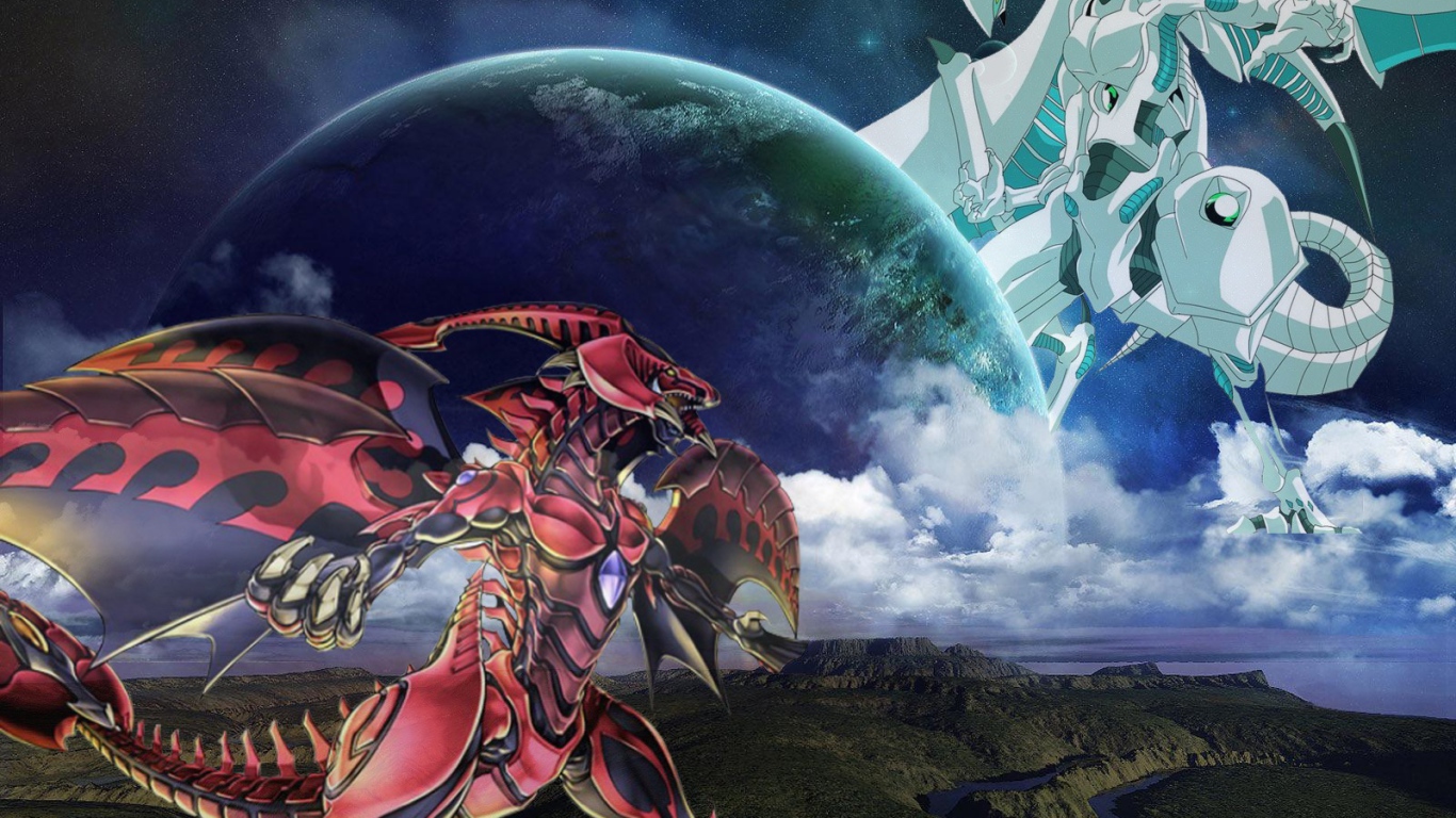 Красный и белый дракон