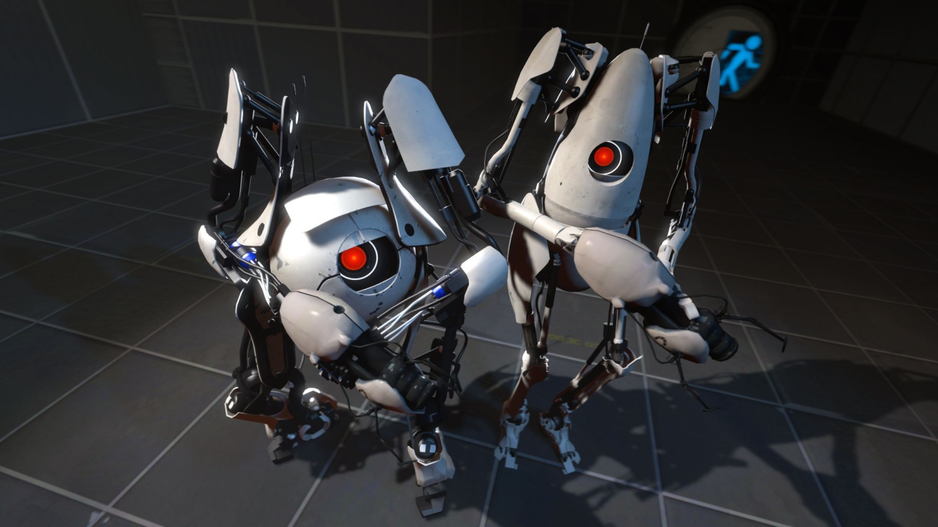 Роботы из Portal 2