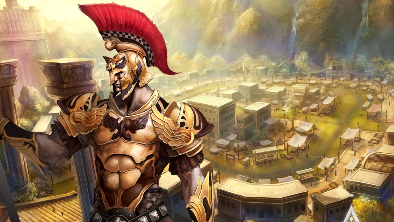 Римский воин из видео игры