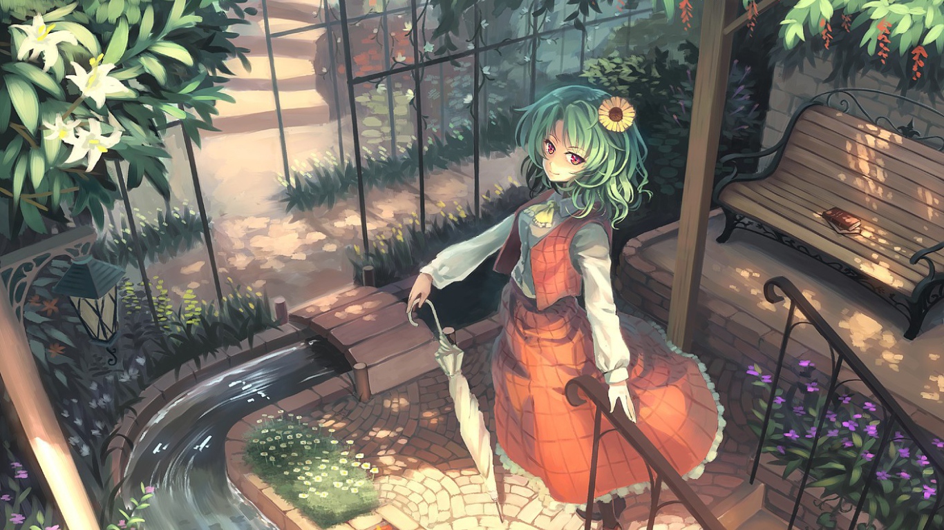 Видео игра вода Touhou