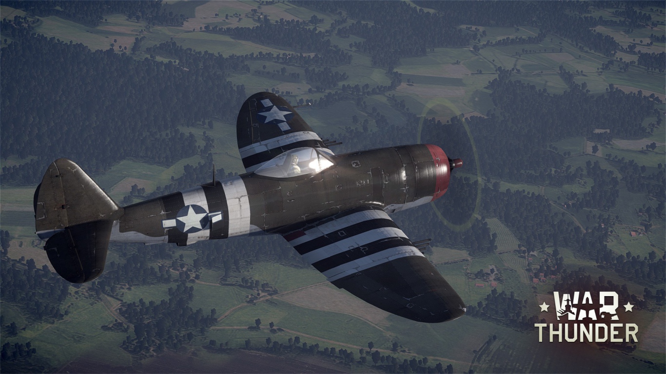 War Thunder американский военный самолет